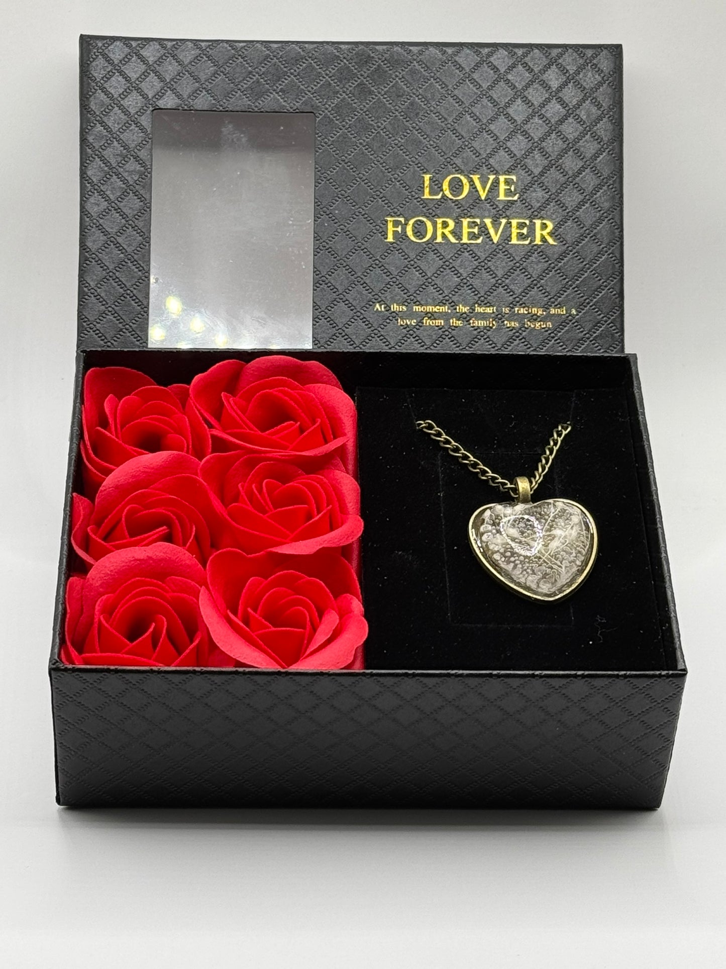 Eternal Rose & Heart