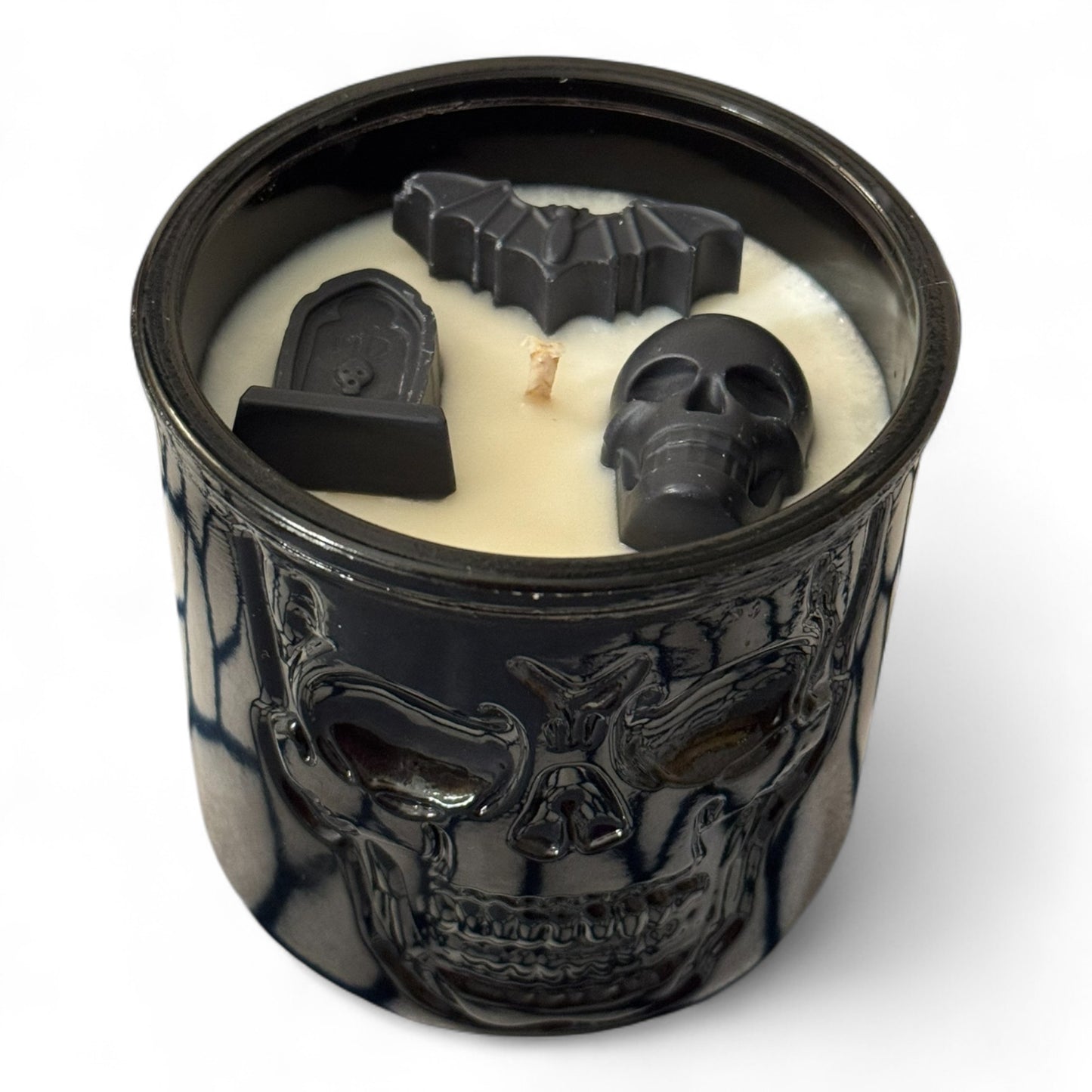 Haunted Skull Jar Candle (1046)