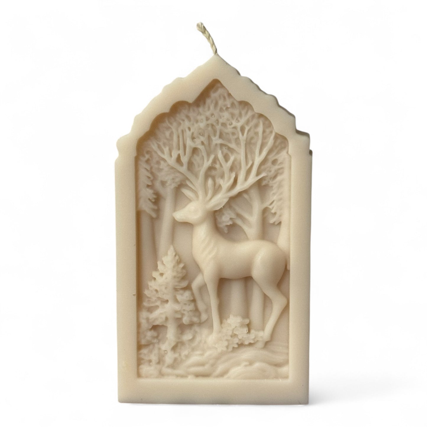 Winter Stag Candle (1054)