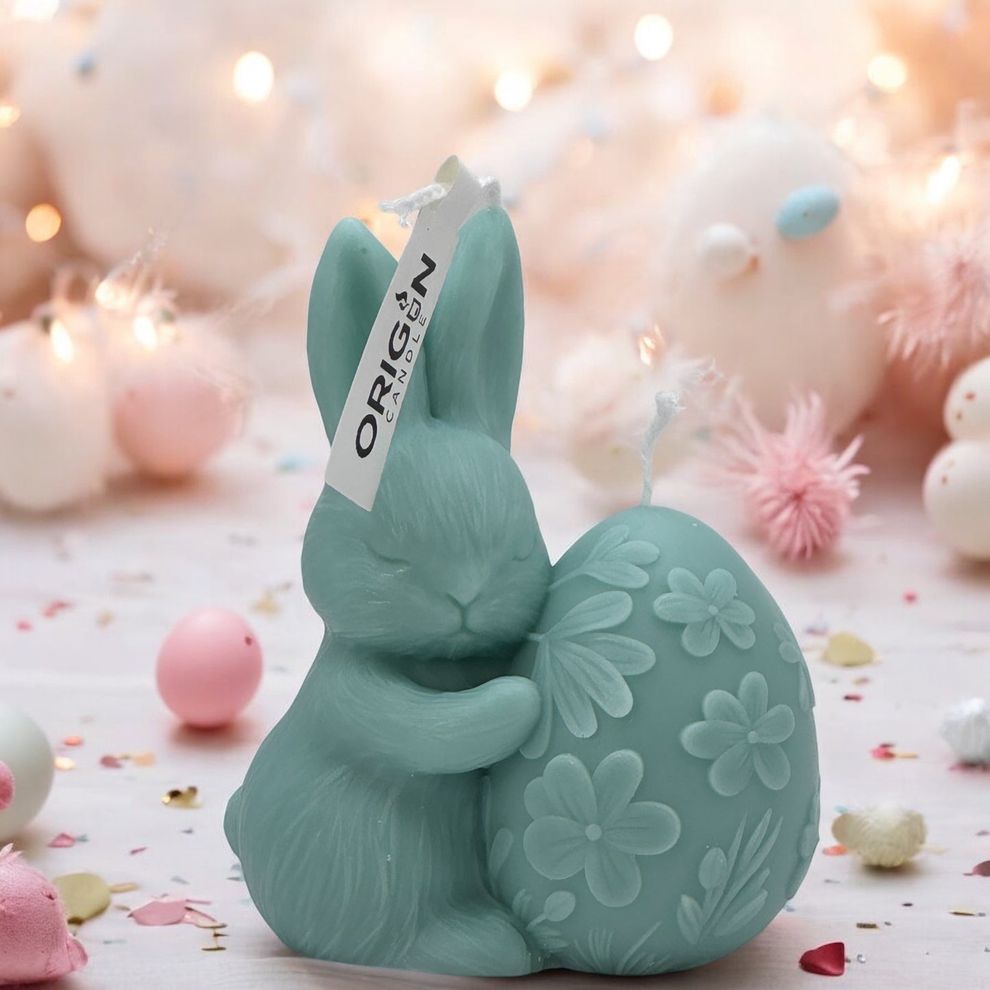 Floral Bunny Cuddle