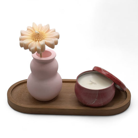 Blush Bloom Candle Set (1040)