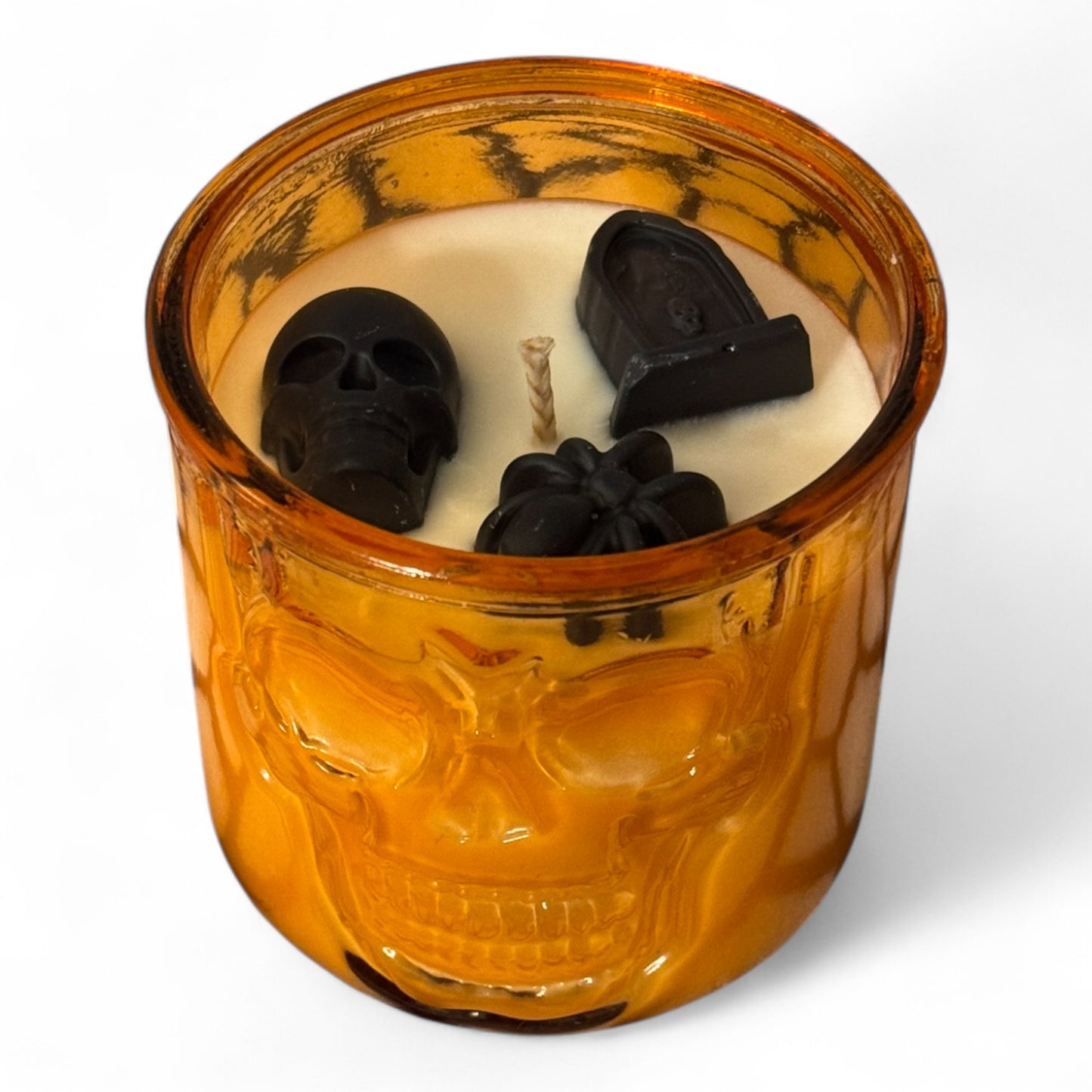 Haunted Skull Jar Candle (1046)