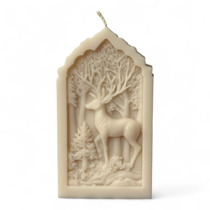 Winter Stag Candle (1054)