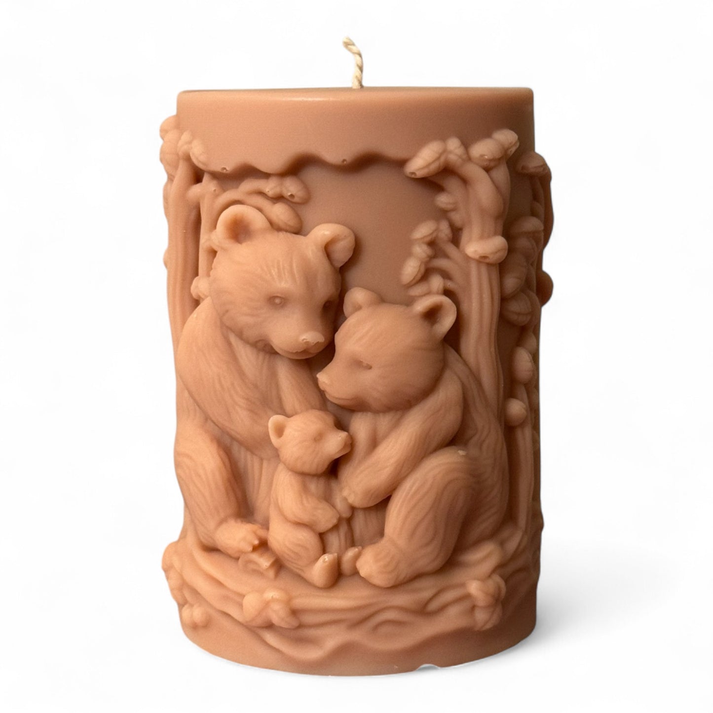 Bear Family Candle (1056)