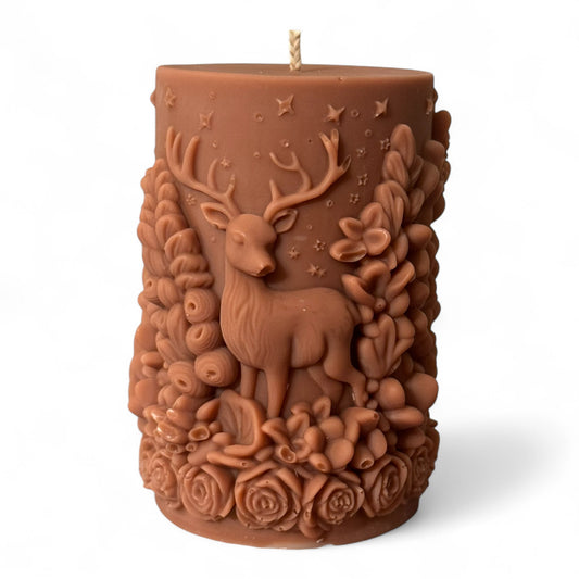 Forest Stag Candle (1057)