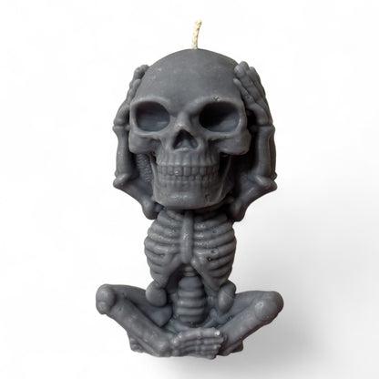 Skull Meditation Candle (1050)