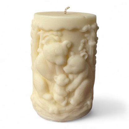 Bear Family Candle (1056)