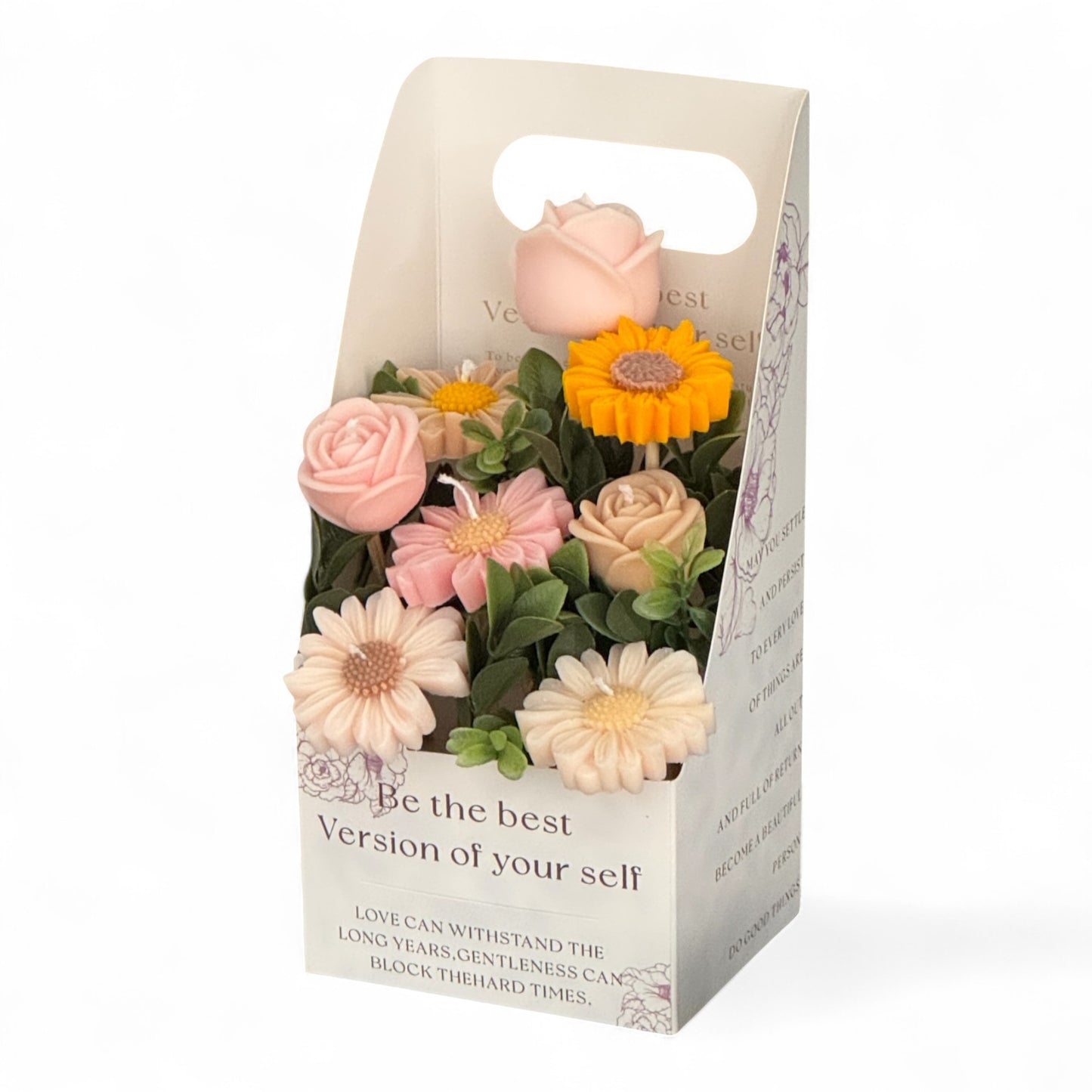 Bloom & Glow Candle Bouquet