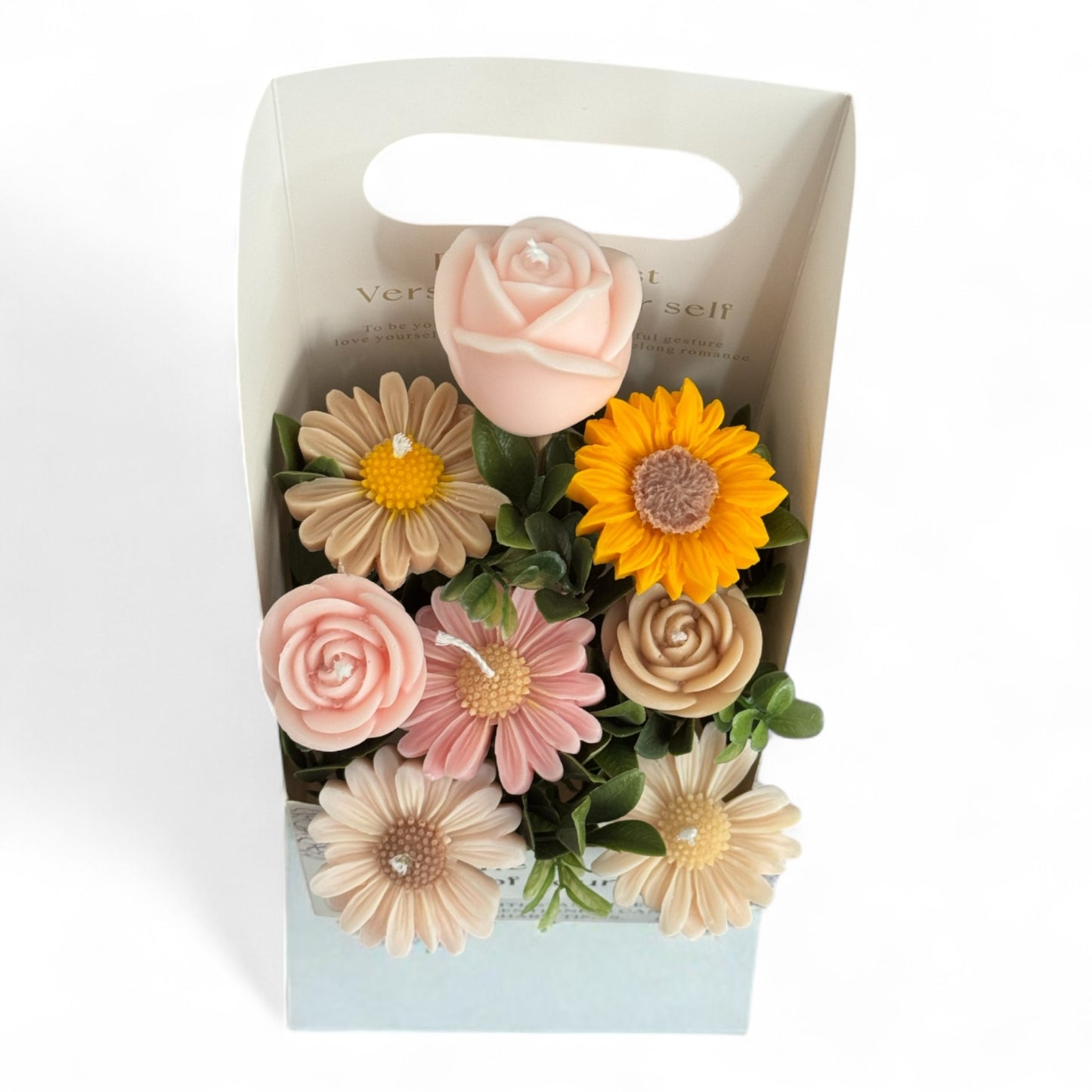 Bloom & Glow Candle Bouquet