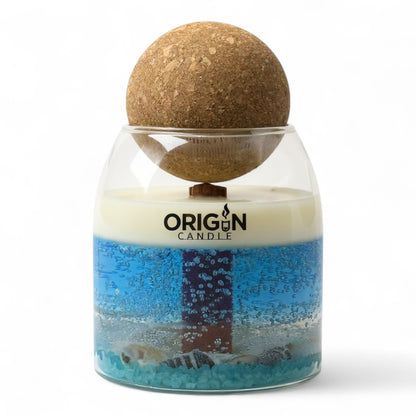 Ocean Breeze Sphere Candle (1042)